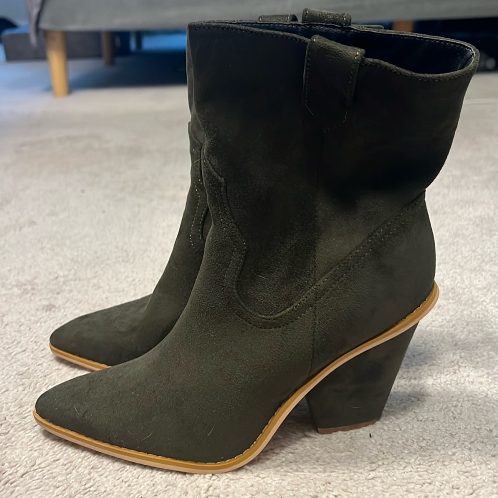 Lulus mid calf booties